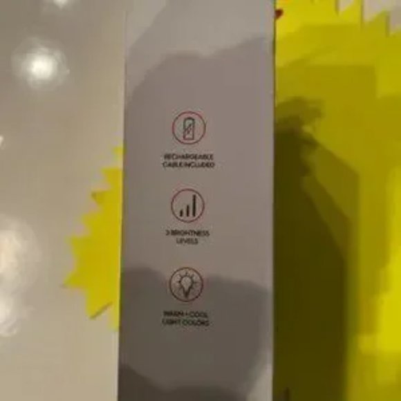 Sharper Image Selfie Light Rechargeable 3 Brightness Levels  (NEW/e/x) - Picture 8 of 11